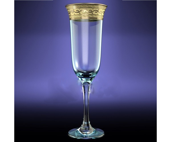 Set wine glasses 6 PC 210 ml Goose crystal Versace GE08-883