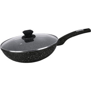 Сковорода BOLLIRE WOK c крышкой — 28 cм BR-1011
