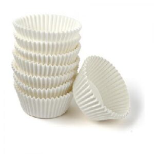 Формочки паперові для кексов 500шт/уп 8см (d3cm h2. 5cm) Stenson CC80500W