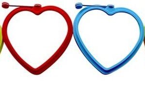 The form silicone for eggs at form of hearts Clum Gipfel - 12х2 cm GF-2813