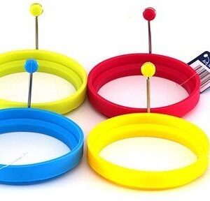The form silicone for eggs at form of circle Clum Gipfel - 10х1.8 cm GF-2815