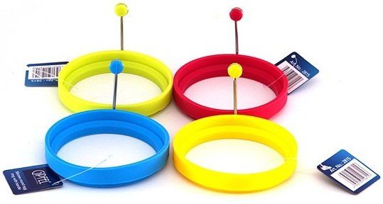 The form silicone for eggs at form of circle Clum Gipfel - 10х1.8 cm GF-2815