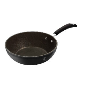 Пательня-вок Ø28х7,4 см з кованого алюмінію Berlinger Haus Black Professional Line LP-KL-006