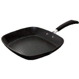 Пательня-гриль 28х28х4,1 см з кованого алюмінію Berlinger Haus Black Professional Line LP-KL-004