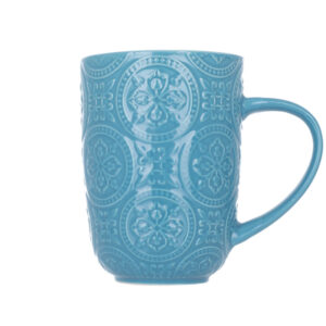 A cup Limited Edition Pattern 410 ml Blue (18478B)