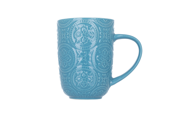 A cup Limited Edition Pattern 410 ml Blue (18478B)