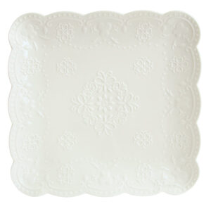 Plate dining porcelain 24х24 cm Astera Paradise White A0580-RS10