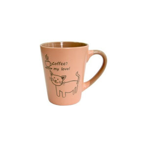 Кружка 320 мл Milika Coffee Cat Pink M0420-38022B