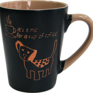 Кружка керамическая 320 мл Milika Coffee Dog Azur M0420-38022C