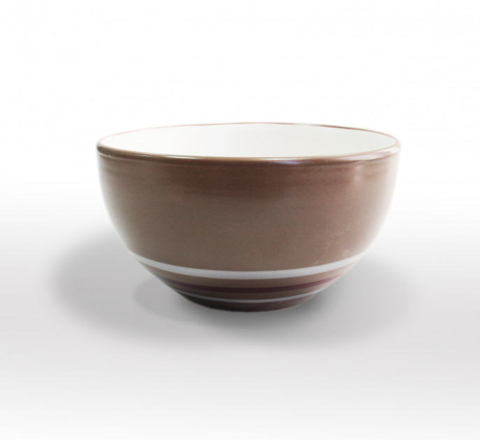 Салатник керамічний 13,5 см Milika Mocco Brown M0450-GD05B