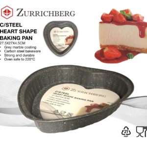Форма для выпечки сердце Zurrichberg с мраморным покрытием ZB-2033