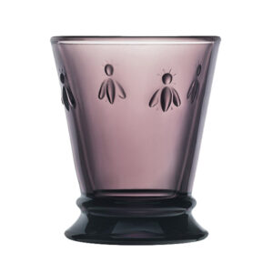 Glass for water Abeille aubergine 260 ml La Rochere L00612108