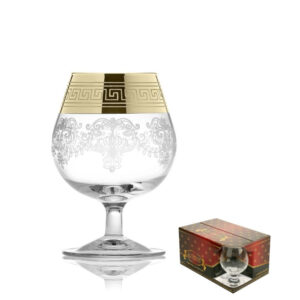 Set 6 glasses for brandy 250 ml Baroque Glasstar GN1740B