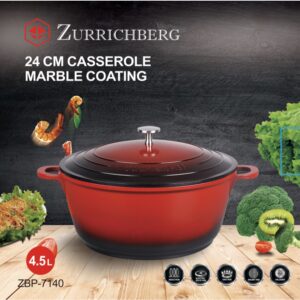 Сотейник с мраморным покрытием Zurrichberg 4,5L ZBP-7140 Уценка