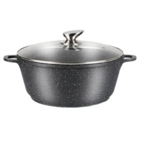 Кастрюля 36x15 см с мраморным покрытием Zurrichberg ZBP-7097 Black