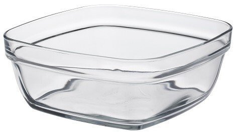 Salad bowl Duralex Lys Carre 610 ml, 14*14 cm 2033AF06