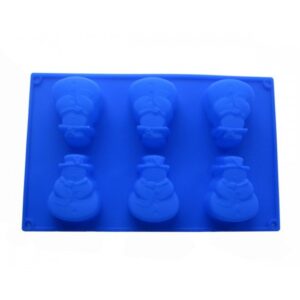Silicone the form for desserts Snowman N-129#