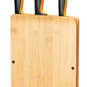 Set knives Fiskars FF from bamboo stand 3 PC 1057553