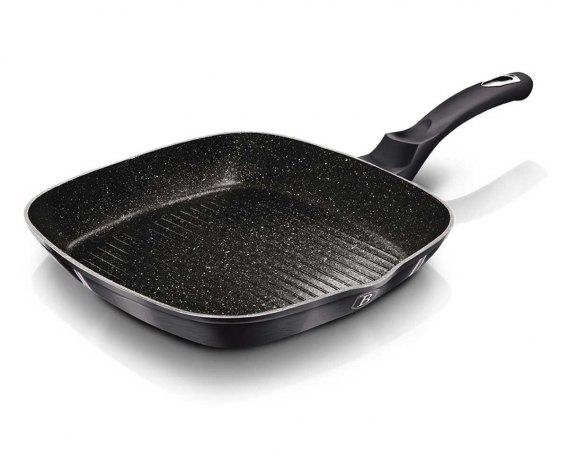 Пательня-гриль 28х28х4,1 см Berlinger Haus Metallic Line Carbon Pro Edition BH-6901