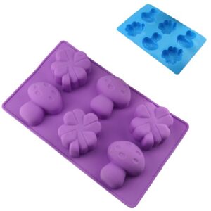 The form silicone for кексов Mushrooms 6 шт/л MH-3409