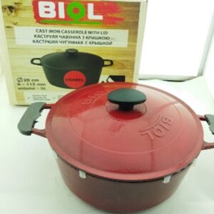 Cast iron pan 3 l эмалированная from cover Биол 08033Е