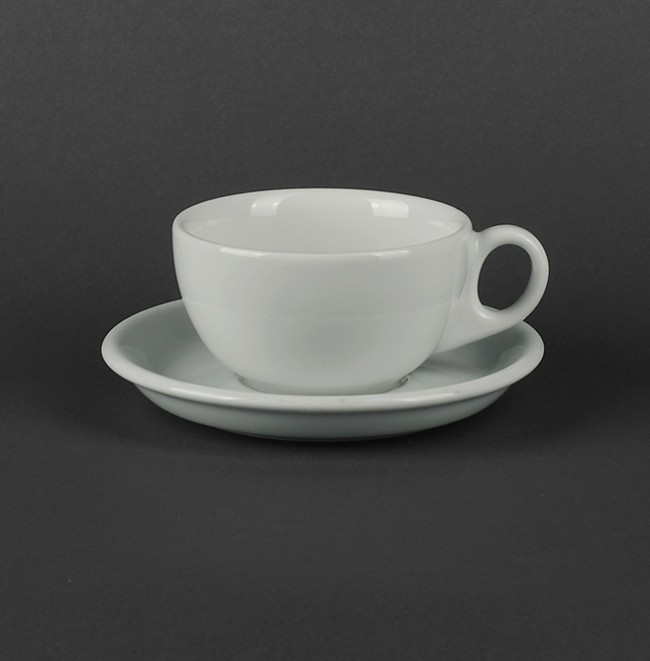 A cup Ameryka 250 ml from saucer Lubiana 104,112