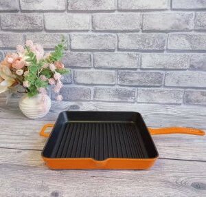 Pan cast iron 25 cm OMS 3265-25-2,1л-Orange
