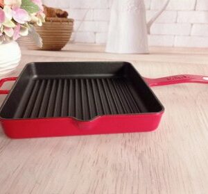 Pan cast iron 25 cm OMS 3265-25-2,1л-Red