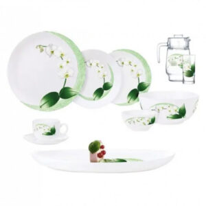 Сервиз столовый Diwali White Orchid 46 предметов Luminarc P7270