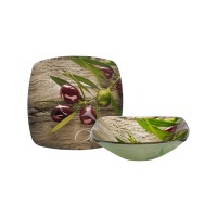 Салатник VIVA OLIVE TREE /НАБОР/ 2х15 см в уп. (S354006B/2-Q077)