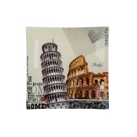 Блюдо VIVA ROME квадрат./20 см в уп. (S3108-G046)