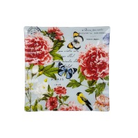 Блюдо VIVA BUNCH ROSY квадр./30 см в уп. (S3112E-P064)