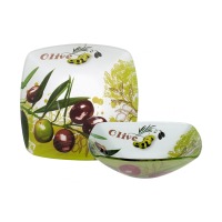 Салатник VIVA OLIVE /НАБОР/ 2х15 см в уп. (S354006B/2-R045)