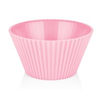 Салатник пластик BAGER BG-441 P PINK/25.5 см (BG-441 P)