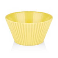 Салатник пластик BAGER BG-441 Y YELLOW/25.5 см (BG-441 Y)