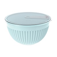 Salad bowl plastic BAGER BG-446 B BLUE/с кр/24 cm (BG-446 B)