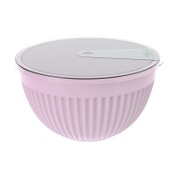 Salad bowl plastic BAGER BG-446 L LILAC/с кр/24 cm (BG-446 L)