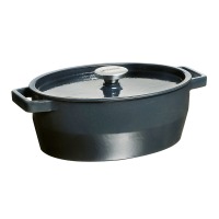 Кастрюля PYREX Slow Cook grey чугун кастрюля овал 3.8л (SC4AC29)