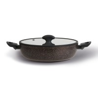 Cотейник з 2 ручками 28 см з кр. TVS Buongiorno Induction (BN380282910001C2)