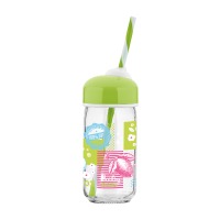 Бутылка RENGA Bubble GREEN 0.37 л стекло (151993 G)