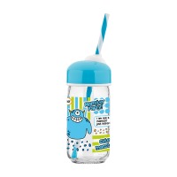 Бутылка RENGA Bubble BLUE 0.37 л стекло (151993 B)