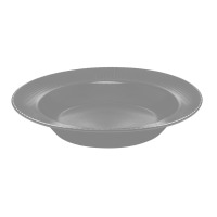 Plate IPEC ATENA серый/23 cm /суп.(1) (30900597)