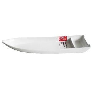 Блюдо лодочка 35x10x4см (белое) Mitsui 24-21-223