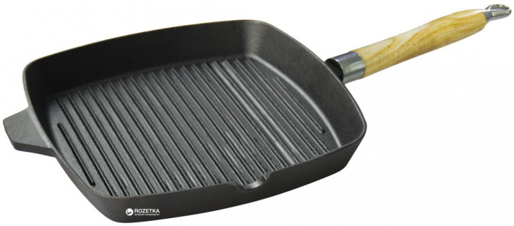 Пательня гриль чавун 26х3,5cm KingHoff 1108 KH