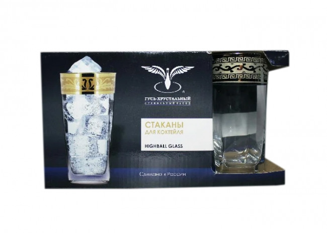 Set glasses for cocktail Versace 300 ml 6 PC PROMSIZGE08-300/S