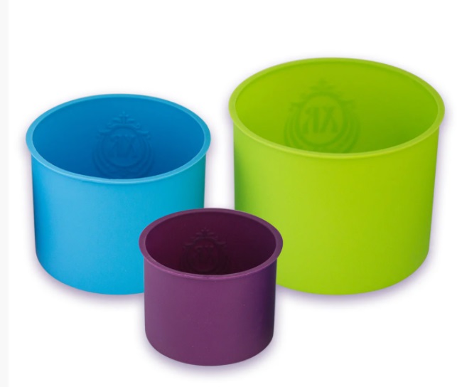 Set forms Kamille 3 of the subject silicone for cakes KM-7747