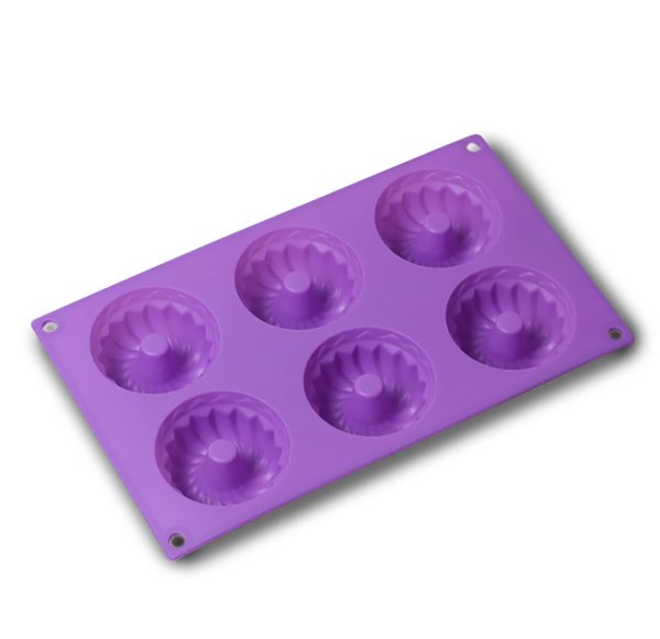The form silicone 28.5*17*4 cm порционная Kamille KM-7728