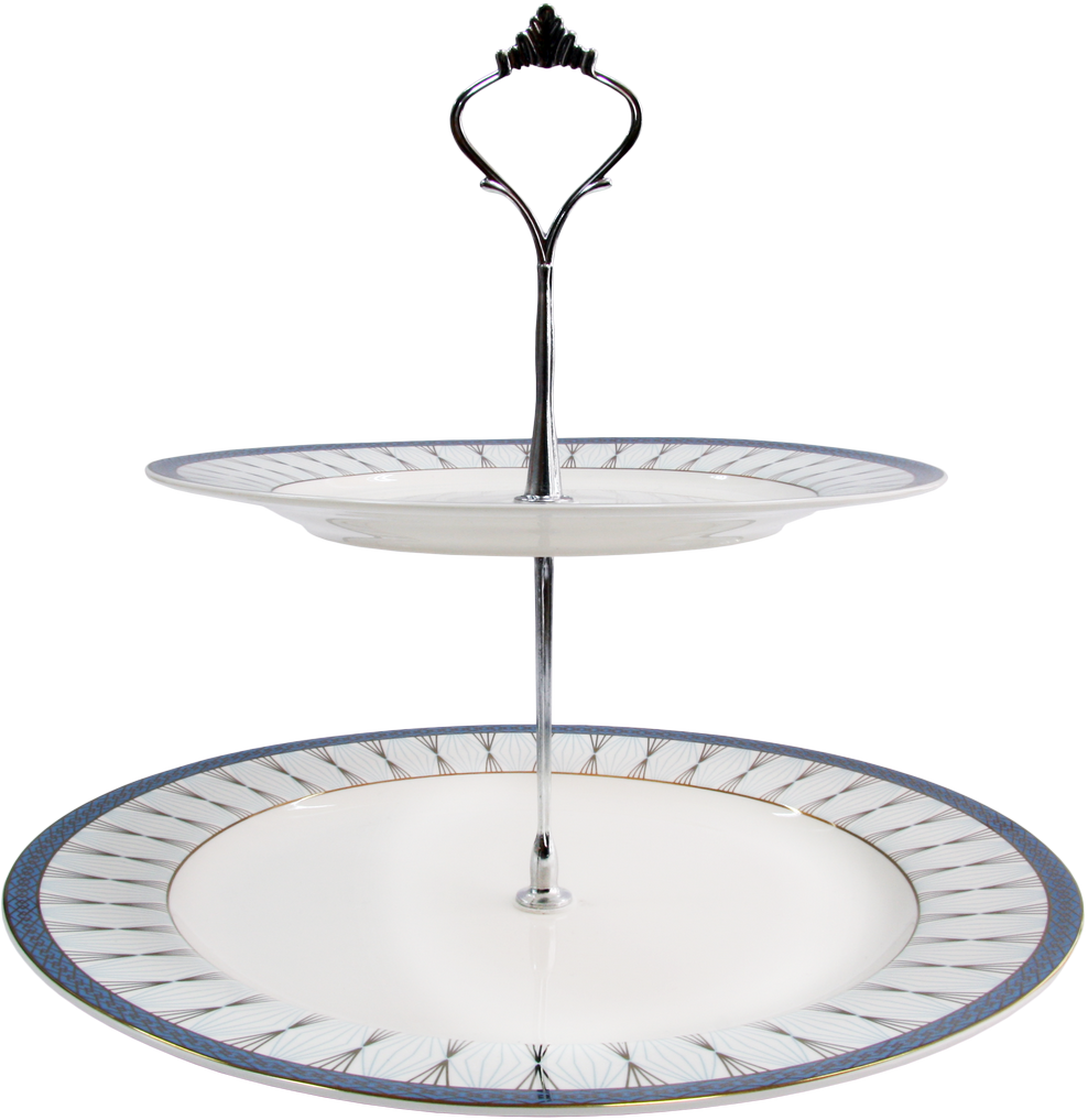 Блюдо 2 ярусное Astera Callisto Diamond A05141-TH5826