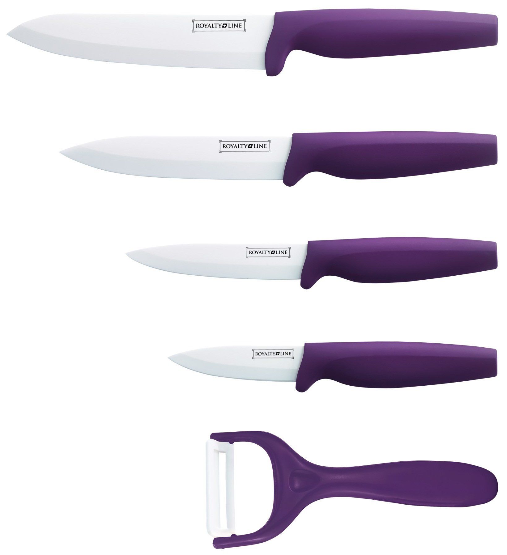 Set ceramic knives Royalty Line RL-C4P
