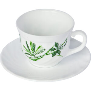 Tea service of 12 items Luminarc Romancia Anis H2425